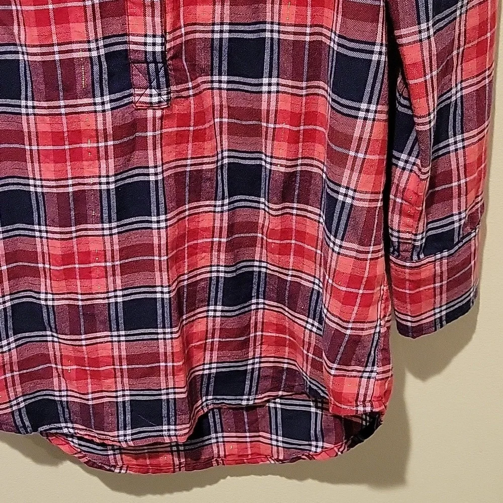 ❤️ J CREW PLAID TUNIC TOP / DRESS, XXS